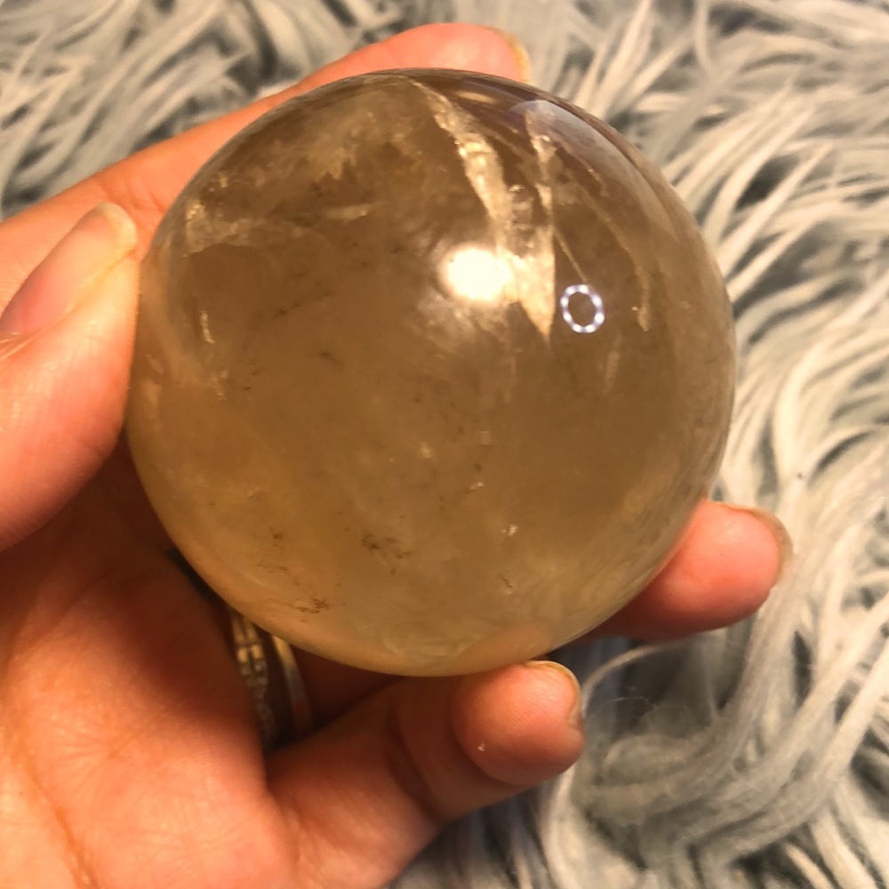 Citrine sphere